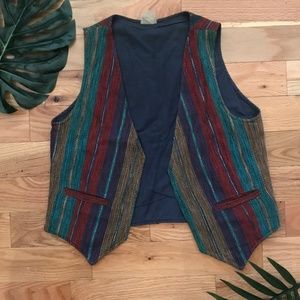 Vintage Multi-Colored Vest